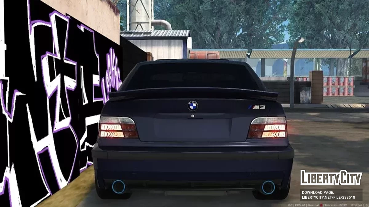 BMW Series 3 E36 Coupe / GTA San Andreas