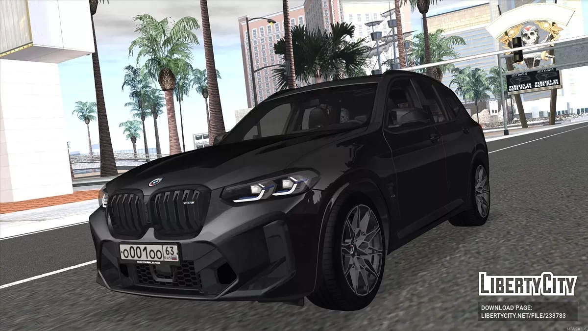 BMW X3M F97 / GTA San Andreas