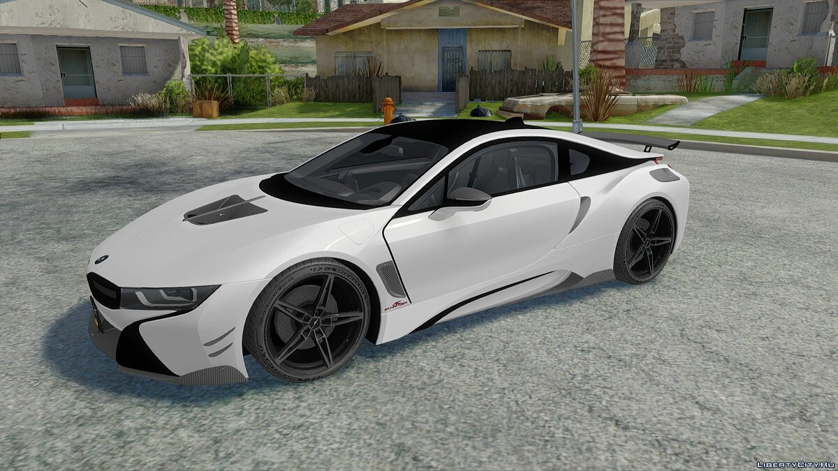 Gta 5 bmw i8 replace фото 56