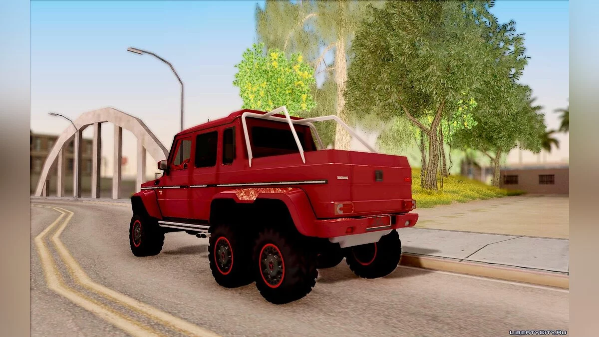 BRABUS 700 - Mercedes-Benz G63 AMG 6x6 / GTA San Andreas
