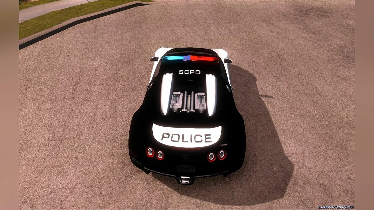 Buggati Veyron NFS HP Cop / GTA San Andreas