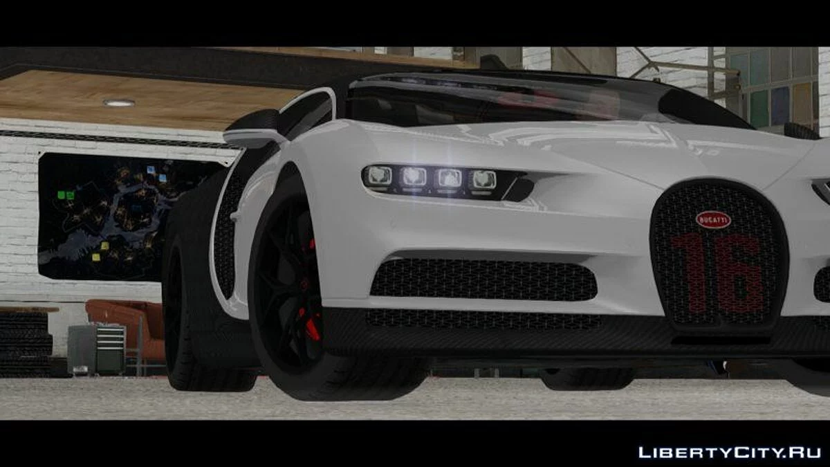 Bugatti Chiron Sports 2018 / GTA San Andreas