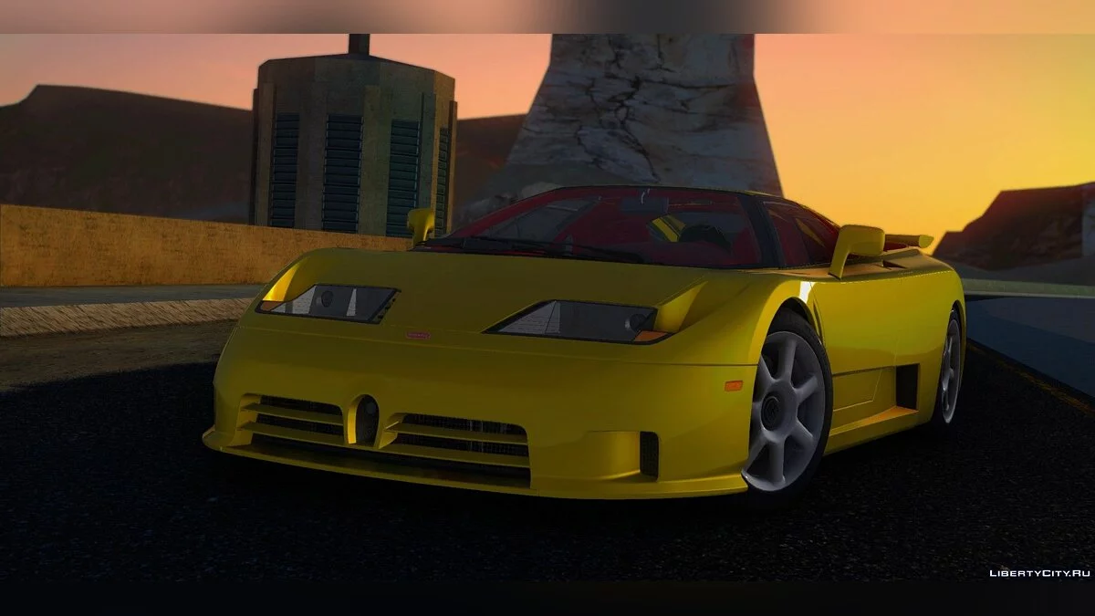 Bugatti EB110 SS (US-Spec) 1992 / GTA San Andreas