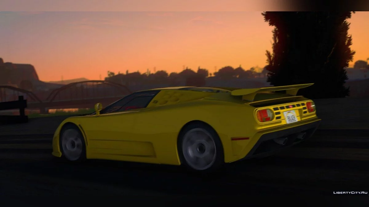 Bugatti EB110 SS (US-Spec) 1992 / GTA San Andreas