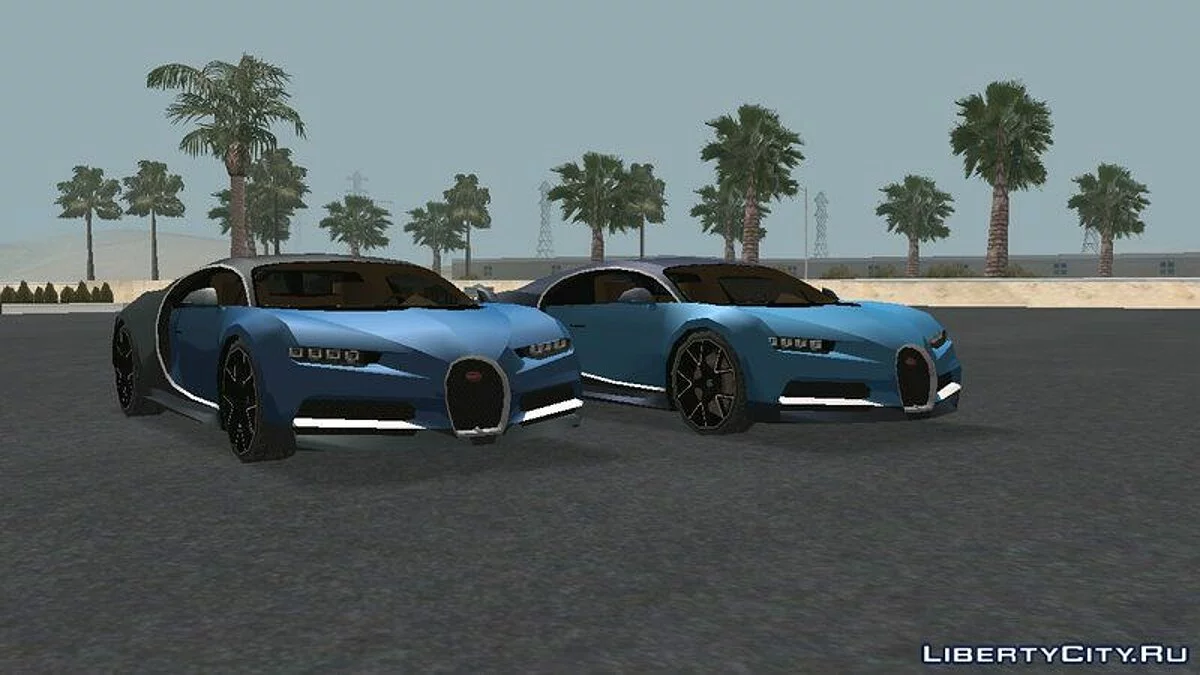 2016 Bugatti Chiron / GTA San Andreas