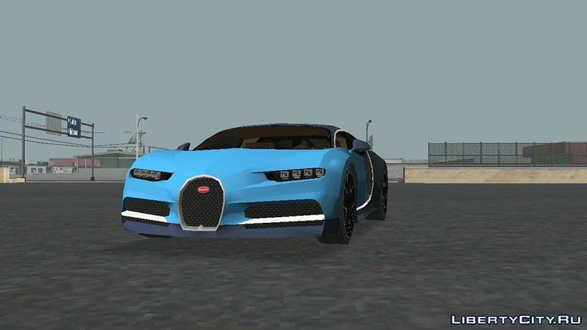 2016 Bugatti Chiron / GTA San Andreas