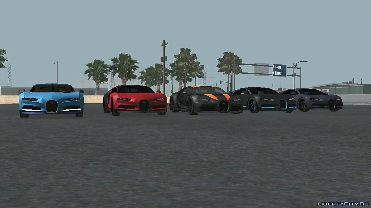 Bugatti Chiron Super Sport 2020 / GTA San Andreas