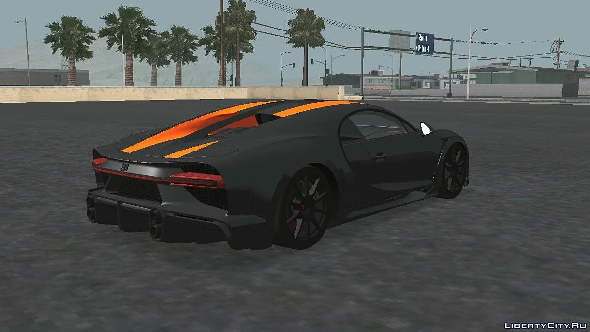 Bugatti Chiron Super Sport 2020 / GTA San Andreas