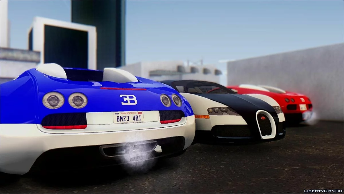 Bugatti Veyron / GTA San Andreas
