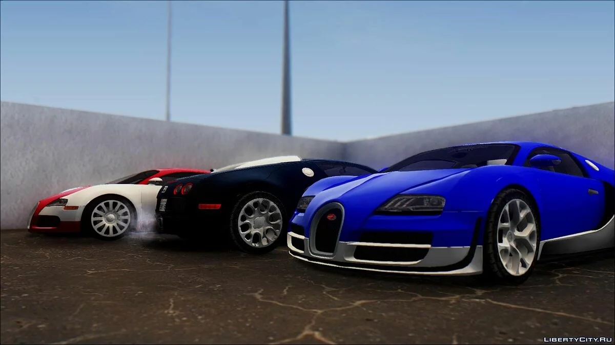 Bugatti Veyron / GTA San Andreas