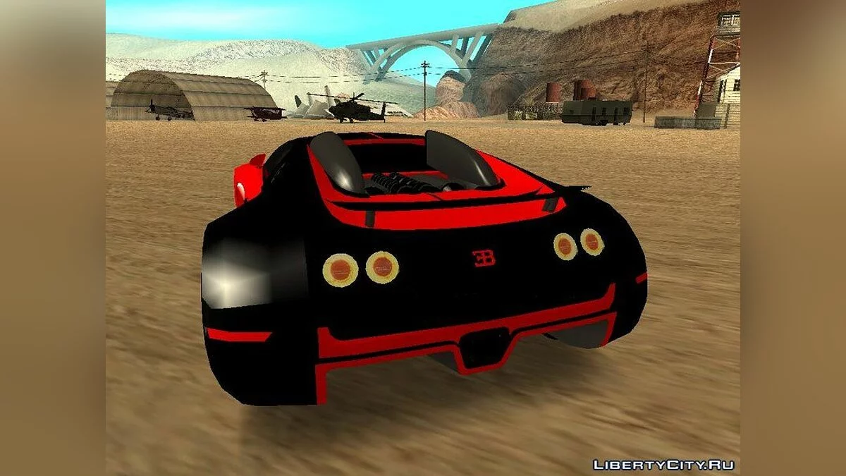 Bugatti Veyron / GTA San Andreas