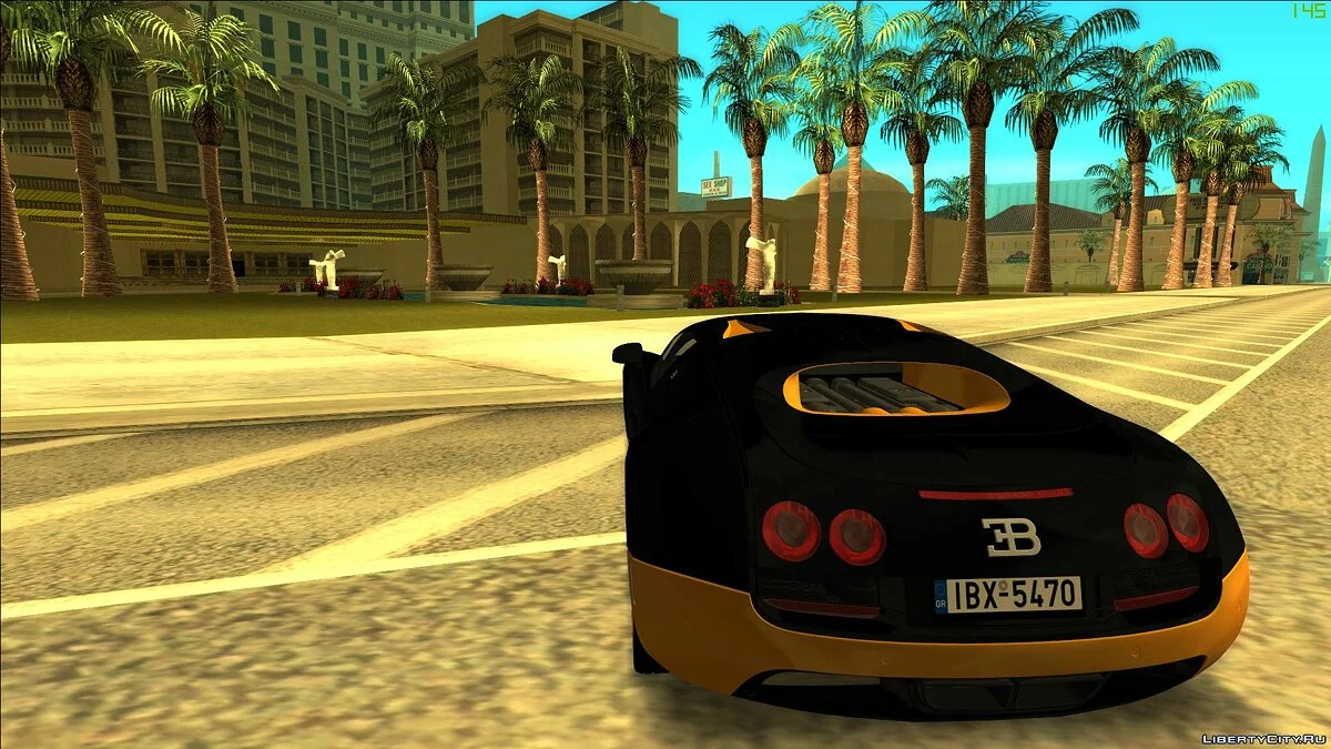 Bugatti Veyron Super Sport (с/без тюнинга) / GTA San Andreas
