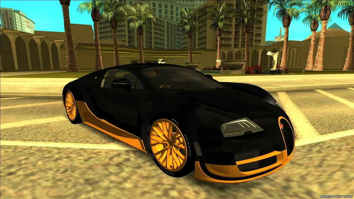 Bugatti Veyron Super Sport (с/без тюнинга) / GTA San Andreas