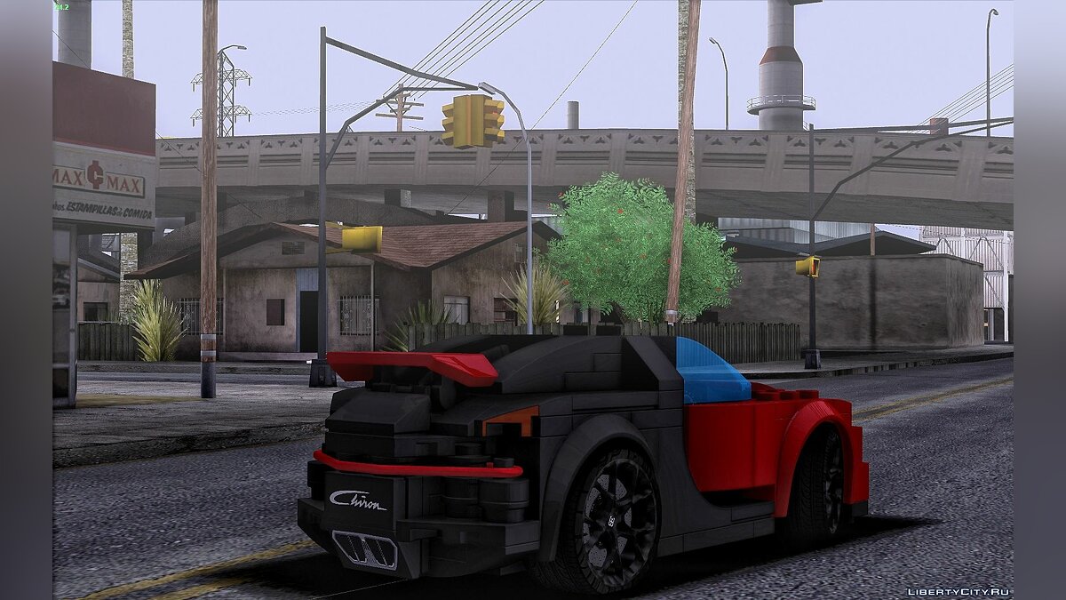 Скачать Bugatti Chiron Lego для GTA San Andreas