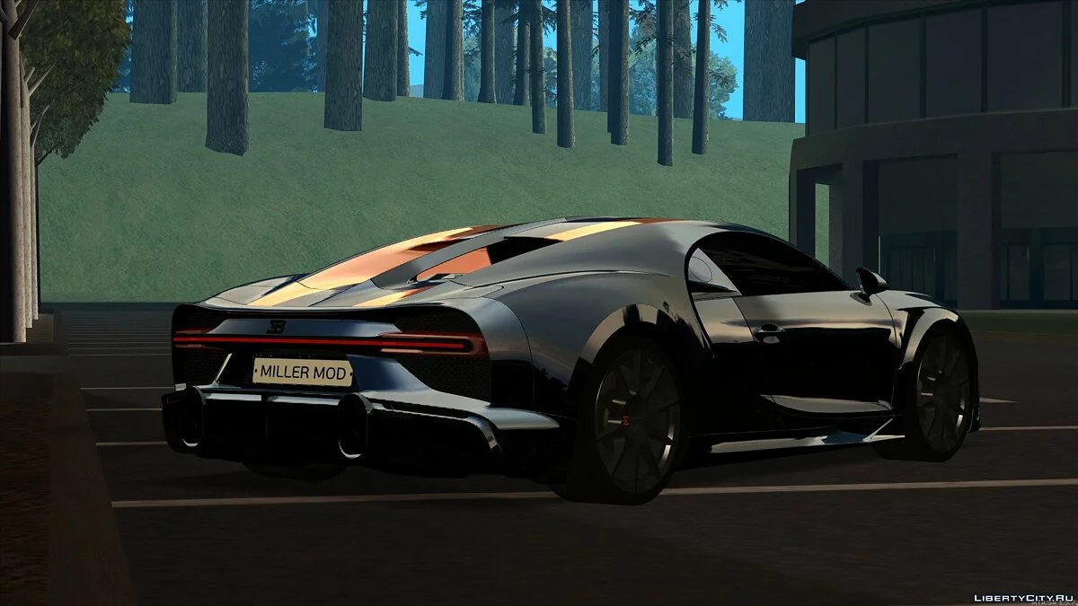Bugatti Chiron Supercar / GTA San Andreas