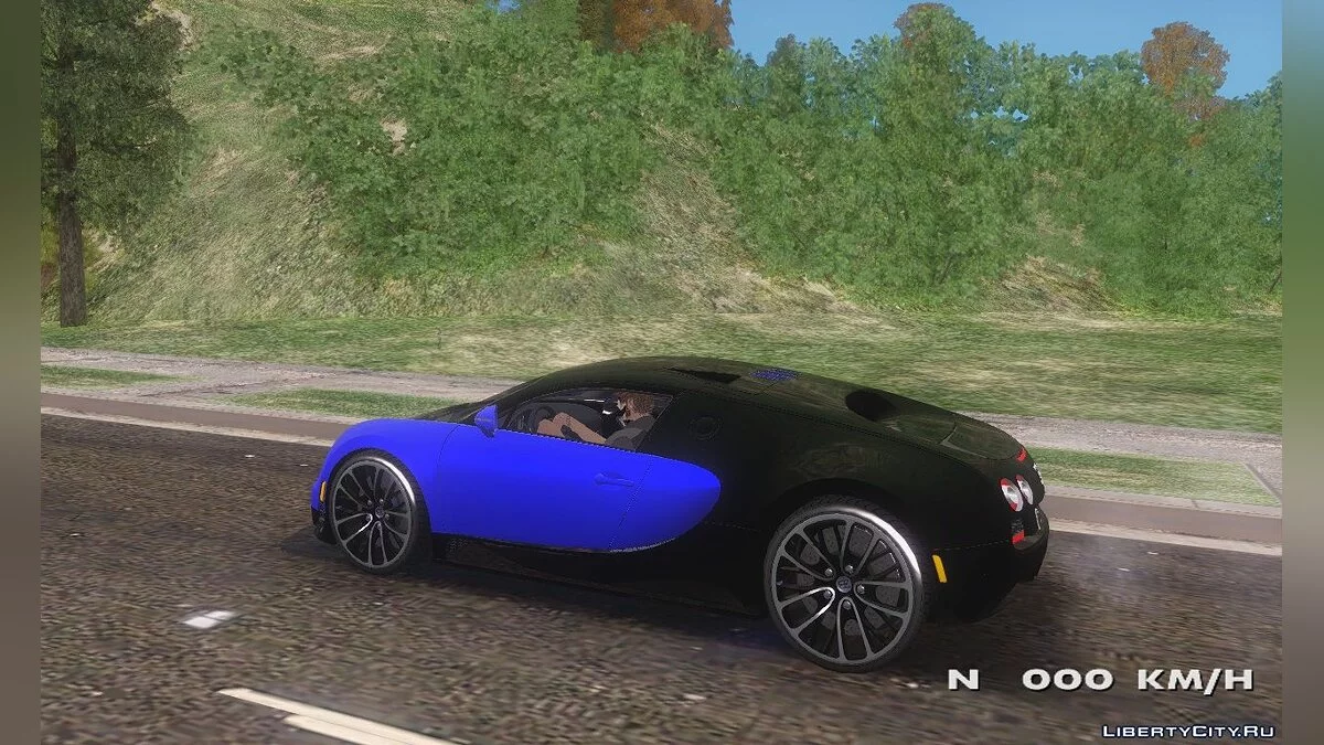Bugatti Veyron / GTA San Andreas
