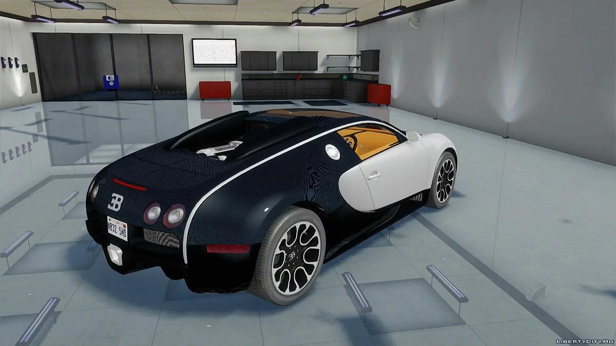 2008 Bugatti Veyron Grand Sport Sang Bleu / GTA San Andreas