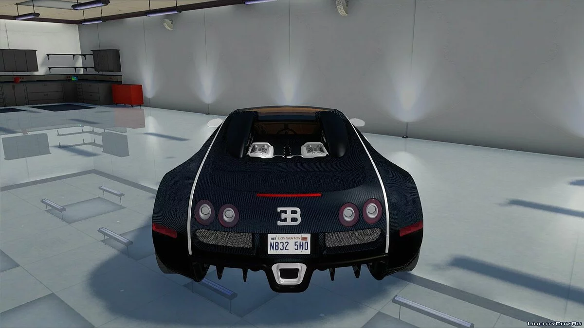 2008 Bugatti Veyron Grand Sport Sang Bleu / GTA San Andreas