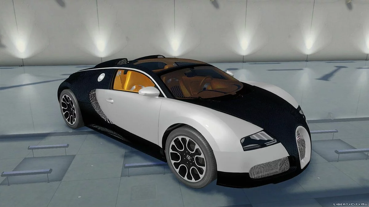2008 Bugatti Veyron Grand Sport Sang Bleu / GTA San Andreas