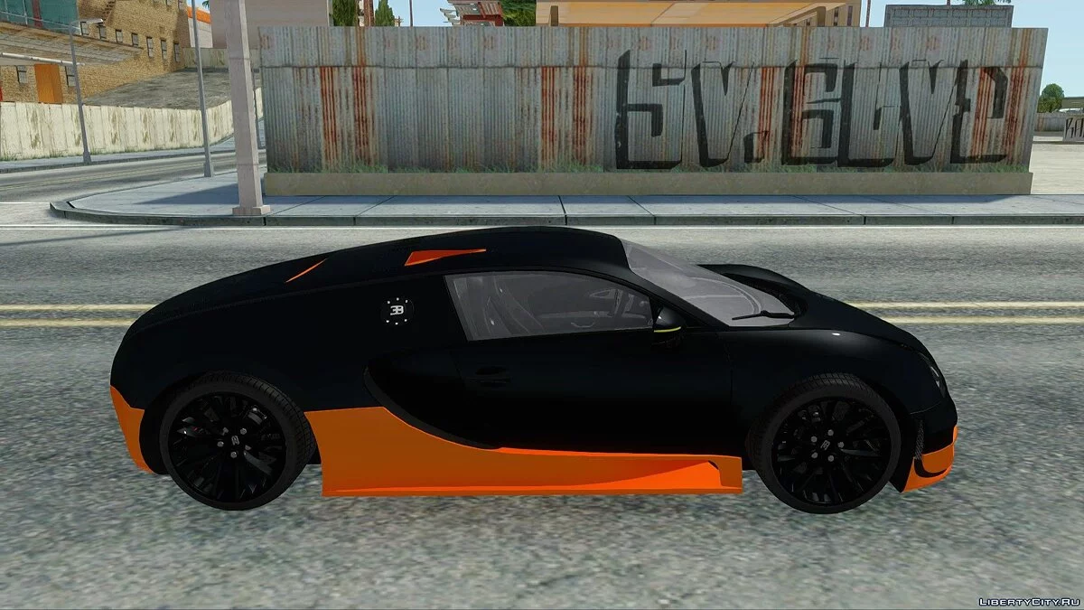 Bugatti Veyron / GTA San Andreas