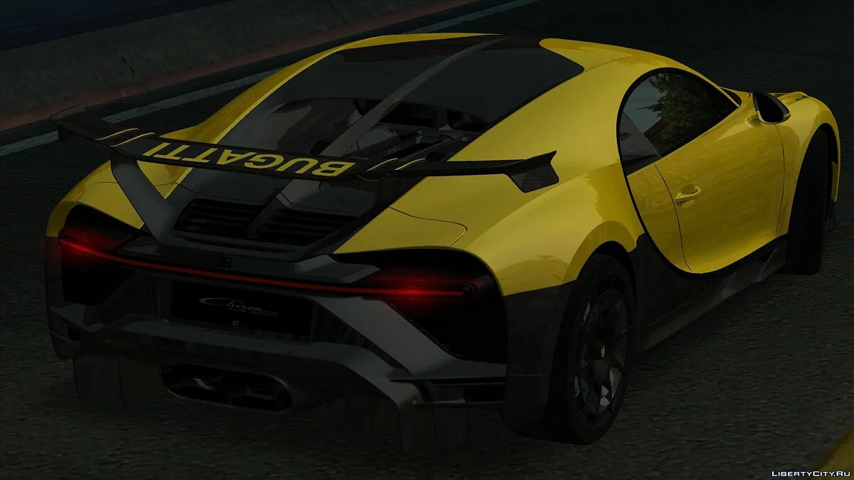 Bugatti Chiron Pur Sport / GTA San Andreas