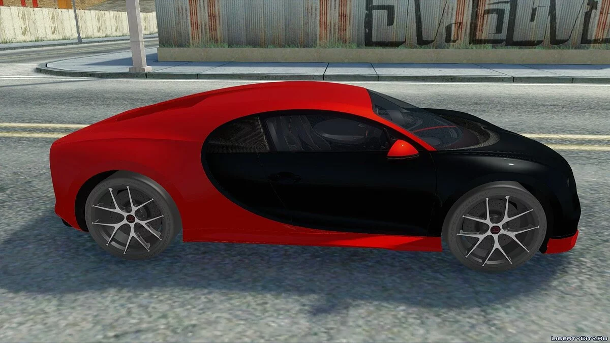 Bugatti Chiron / GTA San Andreas