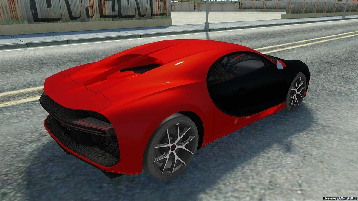 Bugatti Chiron / GTA San Andreas