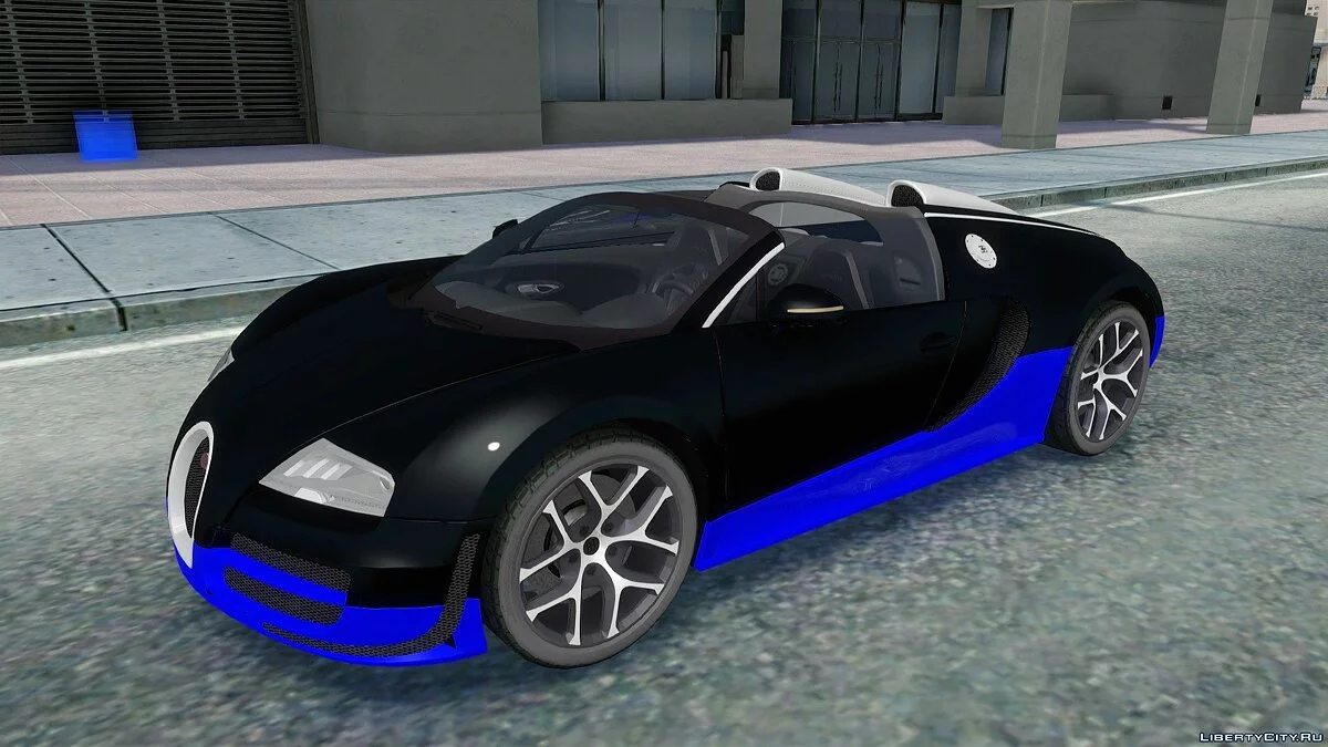 Bugatti Veyron Cabrio / GTA San Andreas