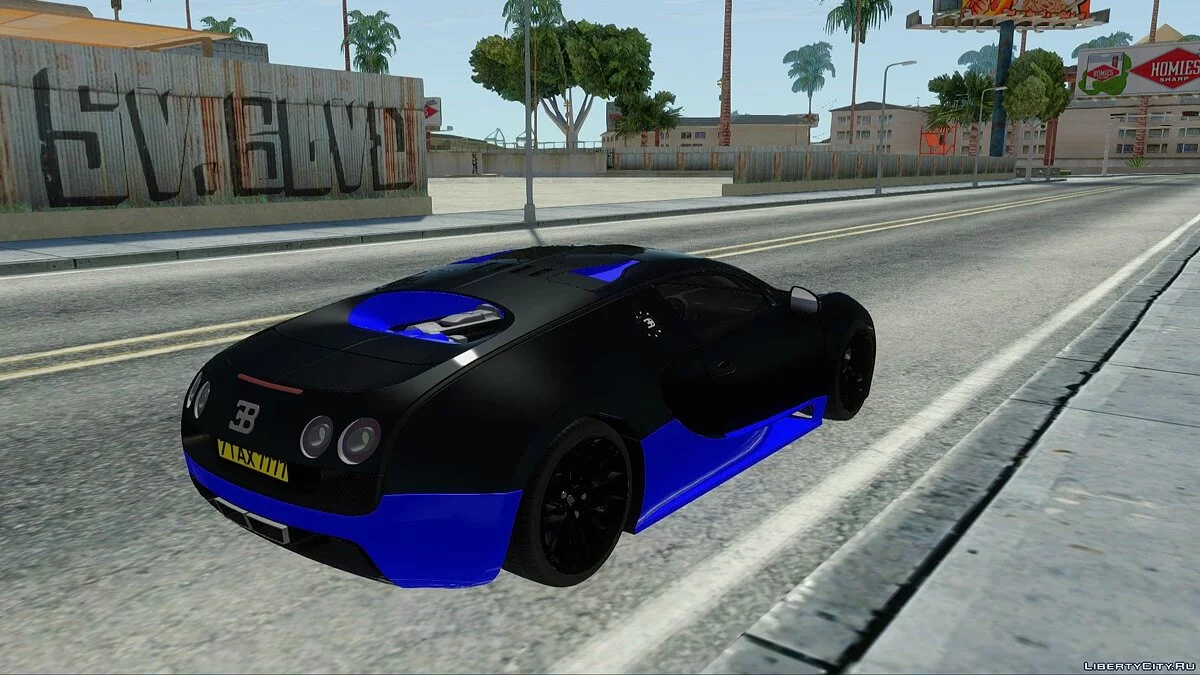Bugatti Veyron / GTA San Andreas