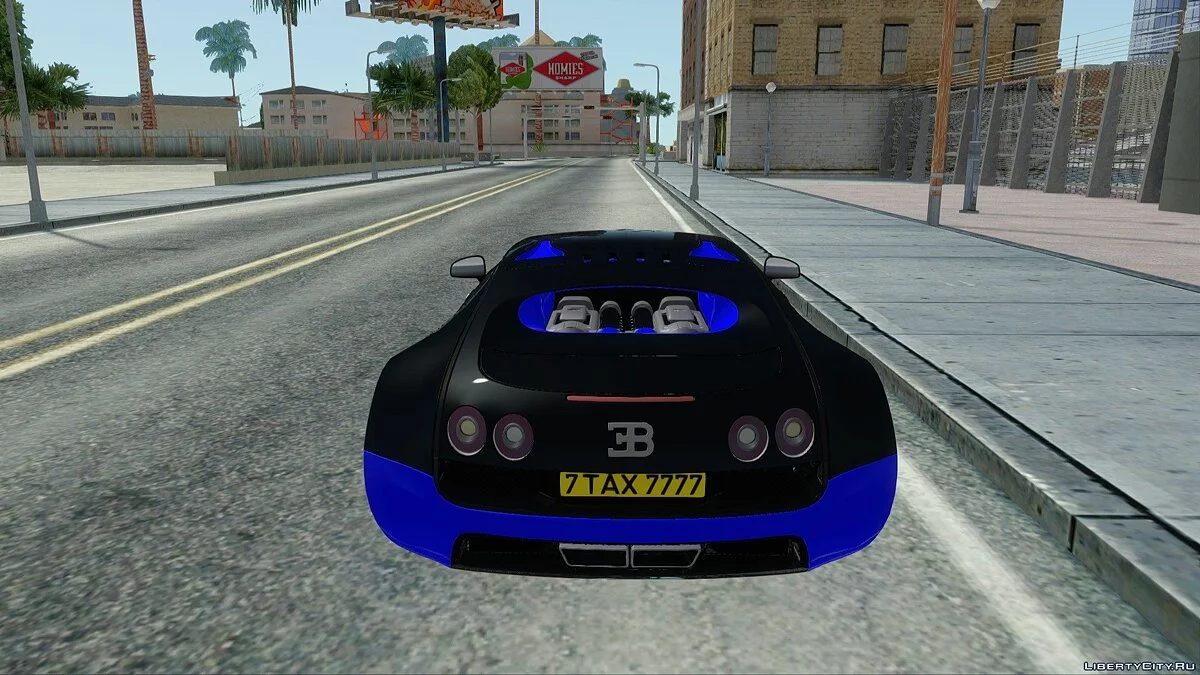 Bugatti Veyron / GTA San Andreas