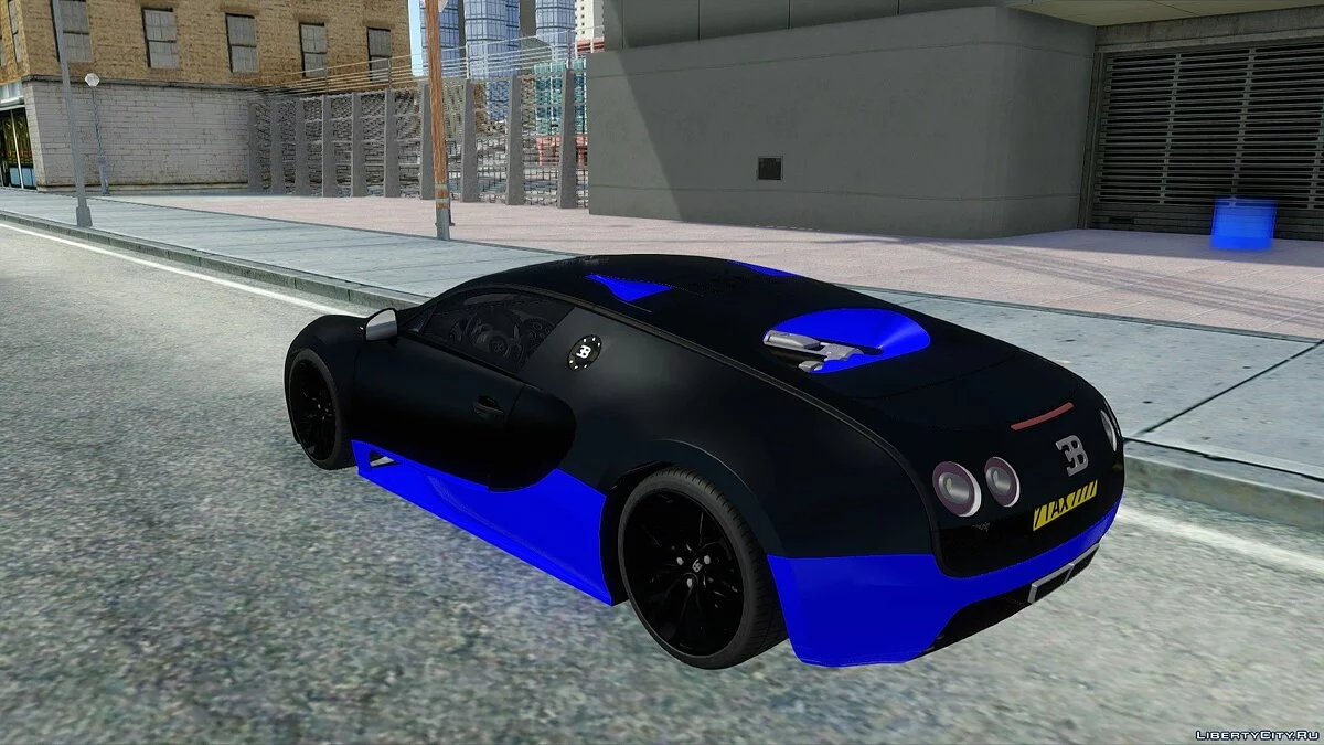 Bugatti Veyron / GTA San Andreas