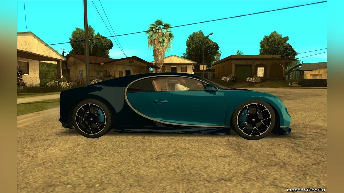 2017 Bugatti Chiron / GTA San Andreas