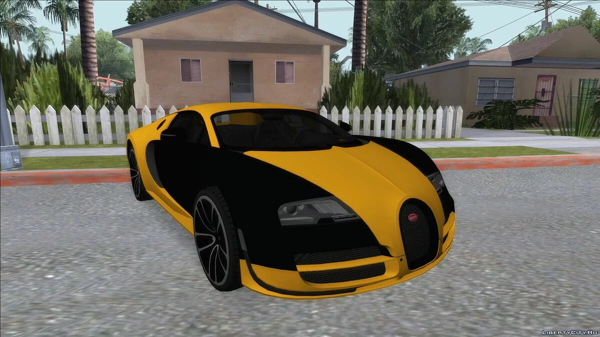 Bugatti Veyron / GTA San Andreas