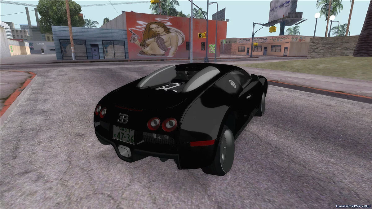Bugatti Veyron / GTA San Andreas