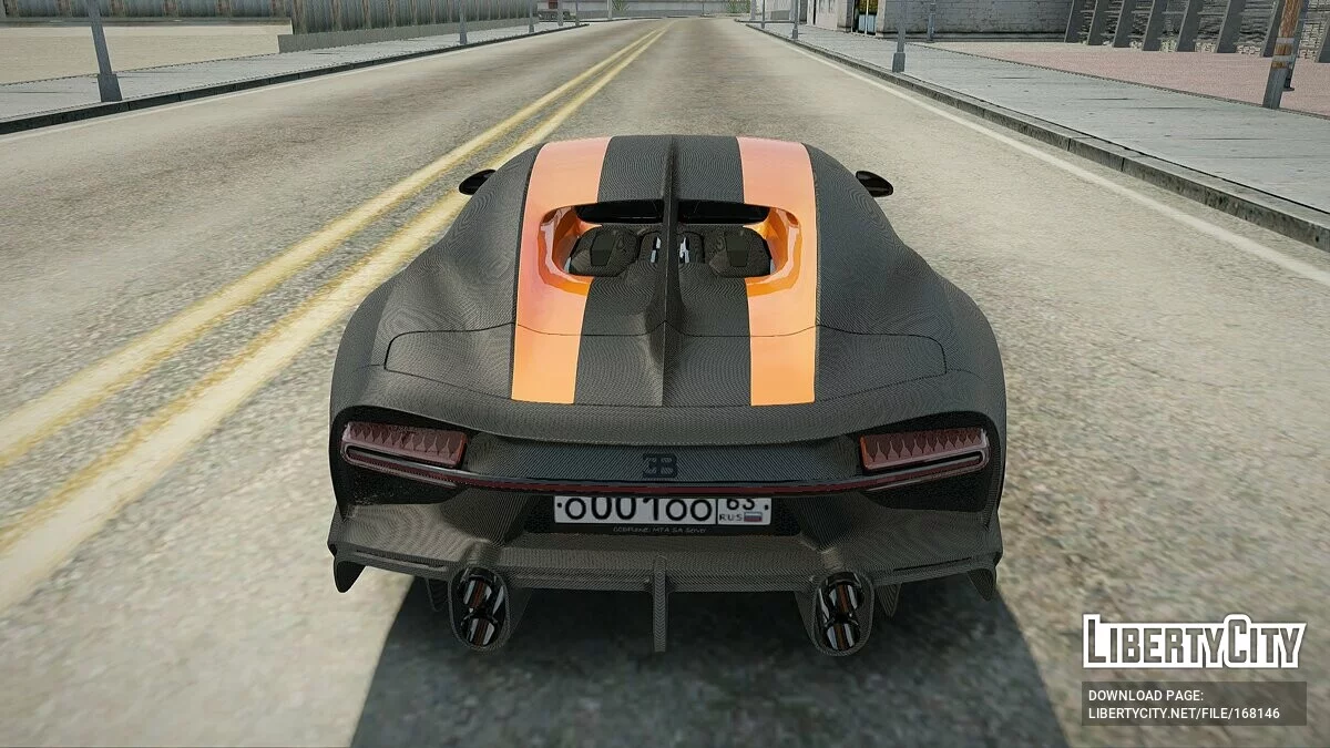 Bugatti Chiron / GTA San Andreas