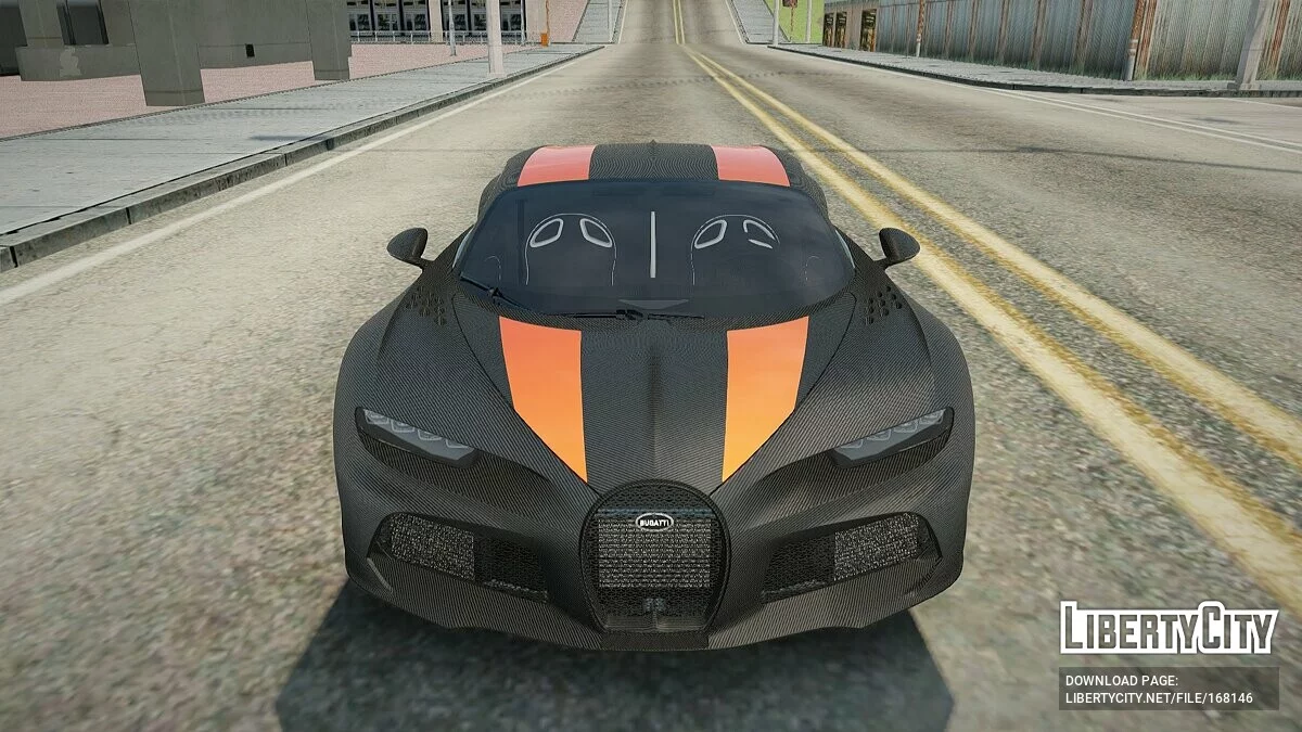 Bugatti Chiron / GTA San Andreas