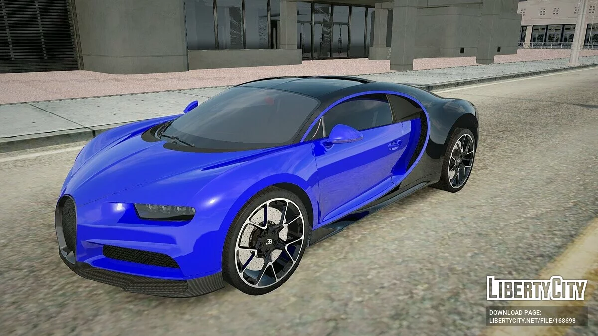 Bugatti Chiron / GTA San Andreas