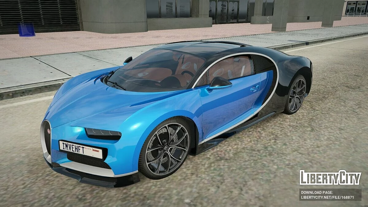 Bugatti Chiron / GTA San Andreas