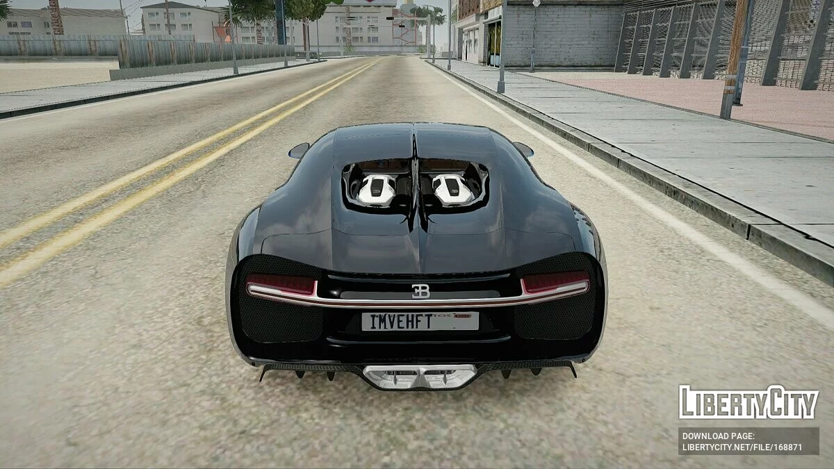 Bugatti Chiron / GTA San Andreas