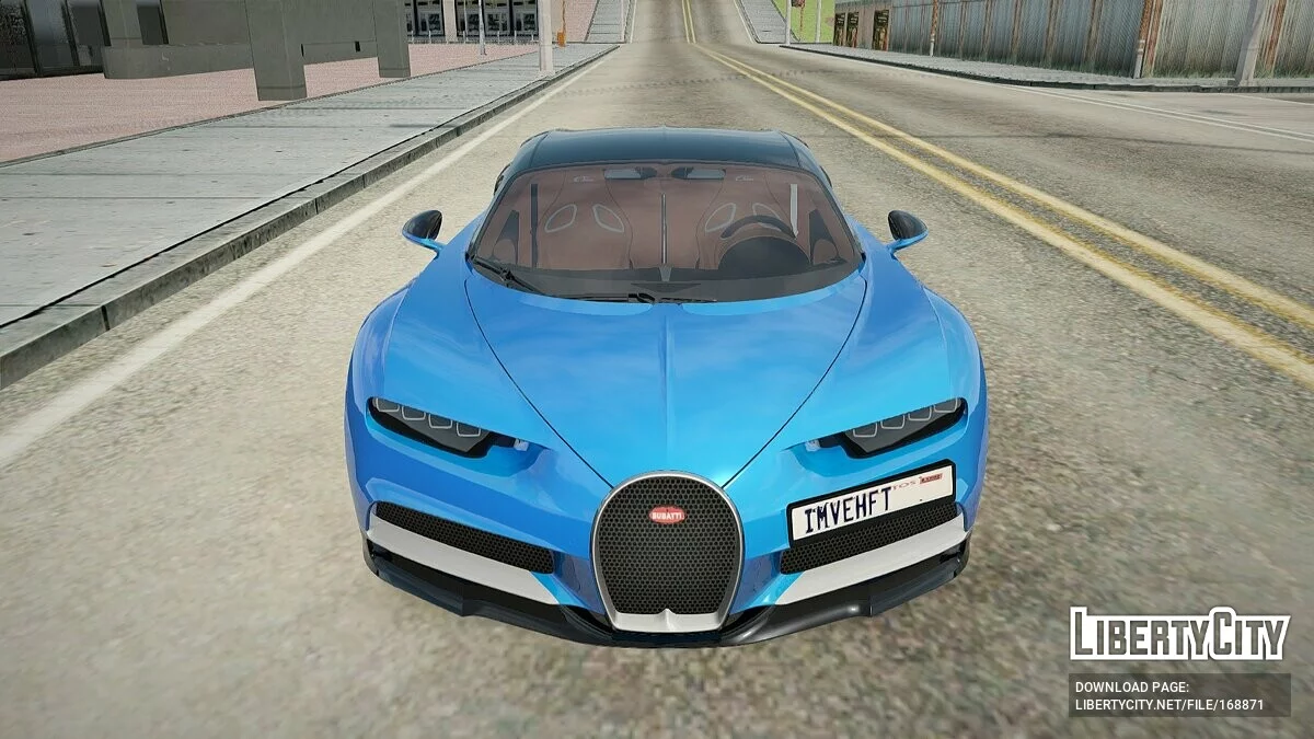 Bugatti Chiron / GTA San Andreas