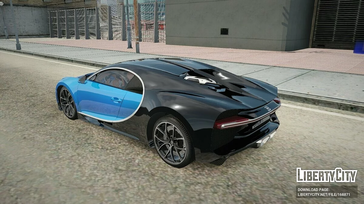 Bugatti Chiron / GTA San Andreas