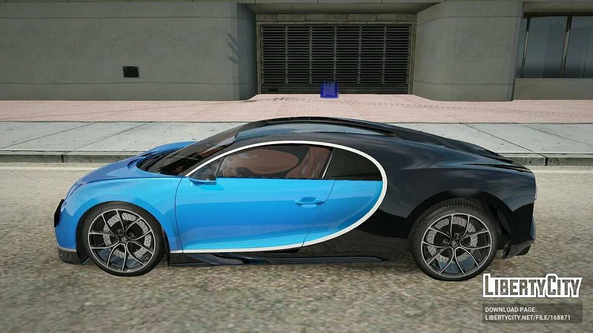 Bugatti Chiron / GTA San Andreas