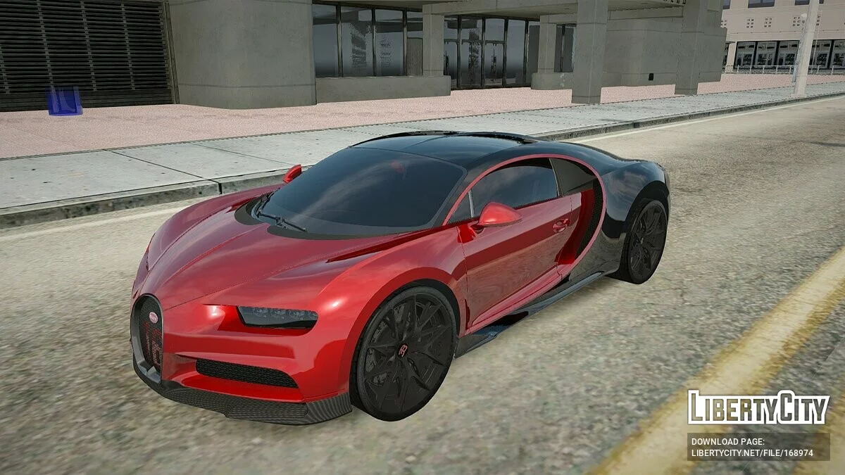 Bugatti Chiron / GTA San Andreas