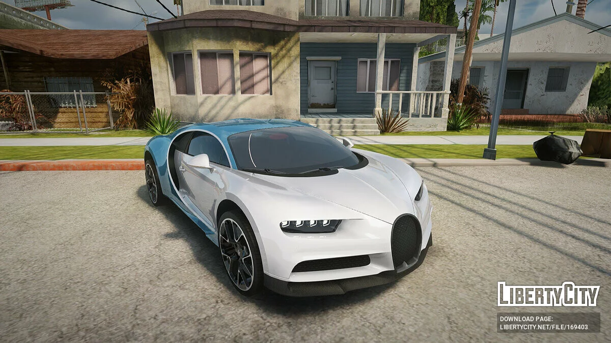 Bugatti Chiron / GTA San Andreas