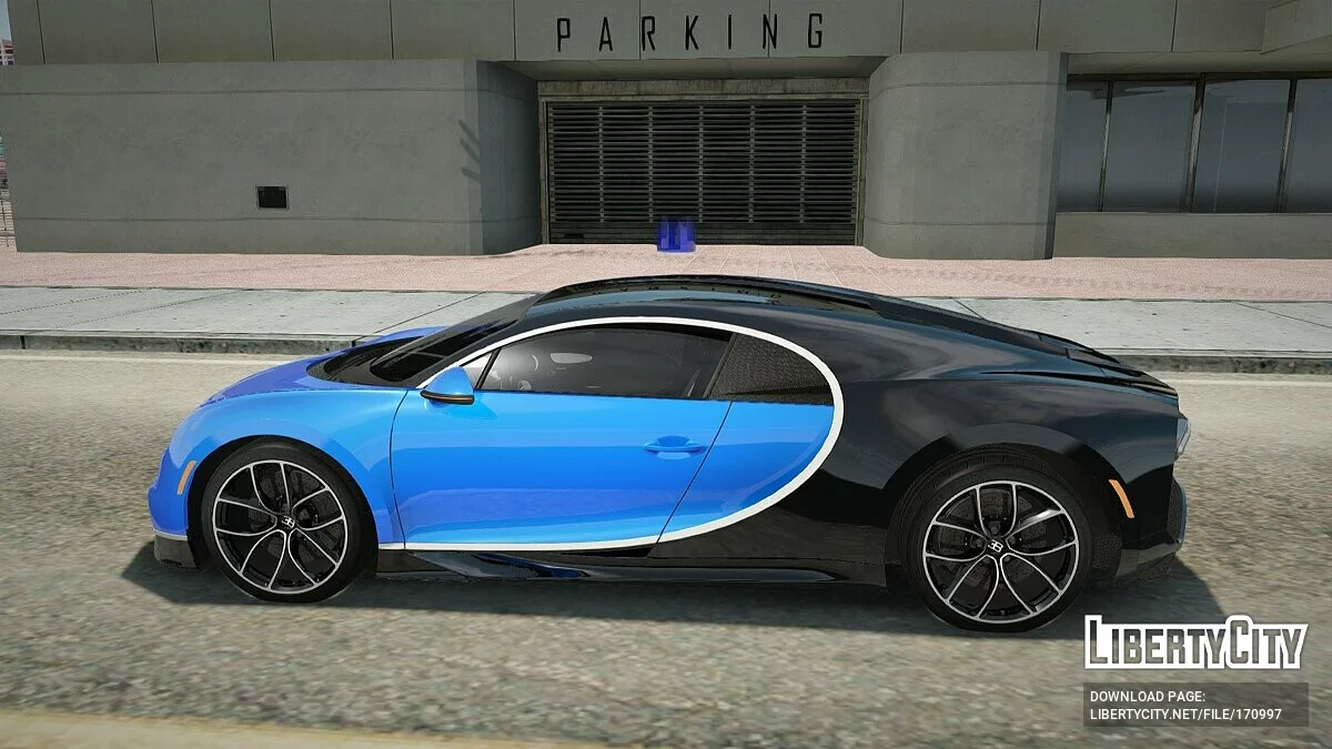 Bugatti Chiron / GTA San Andreas