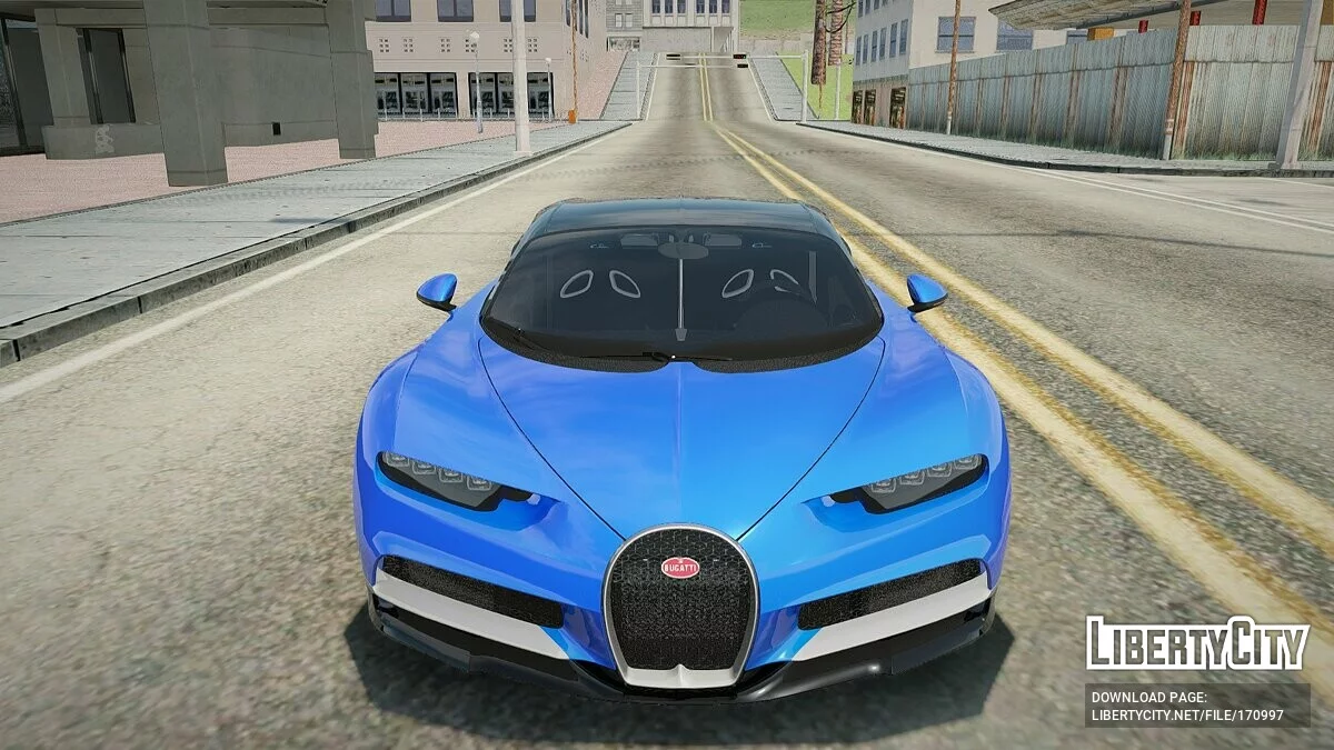 Bugatti Chiron / GTA San Andreas