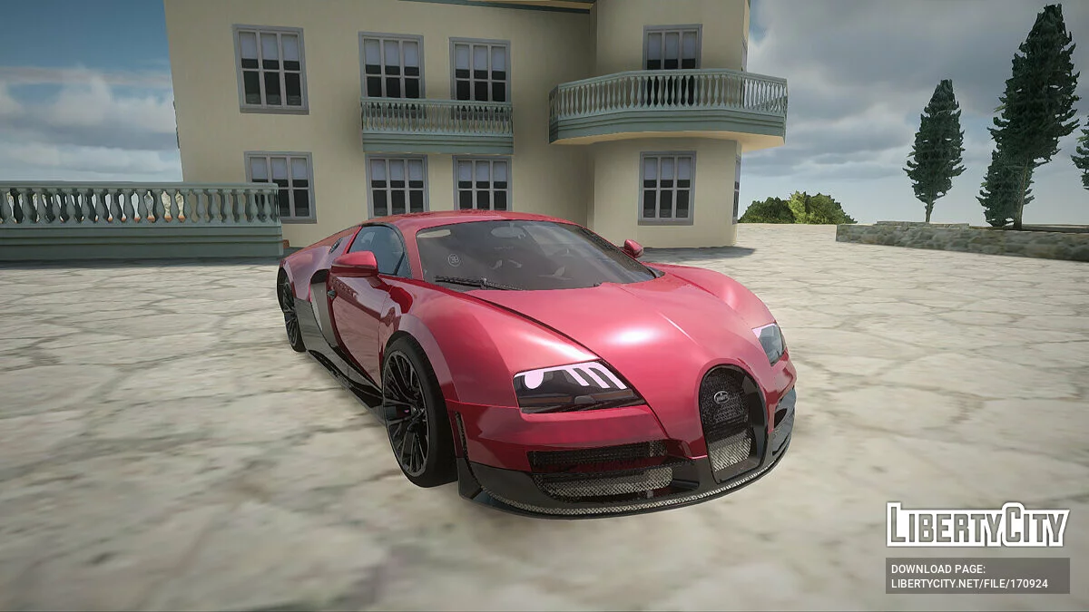 Bugatti Veyron / GTA San Andreas