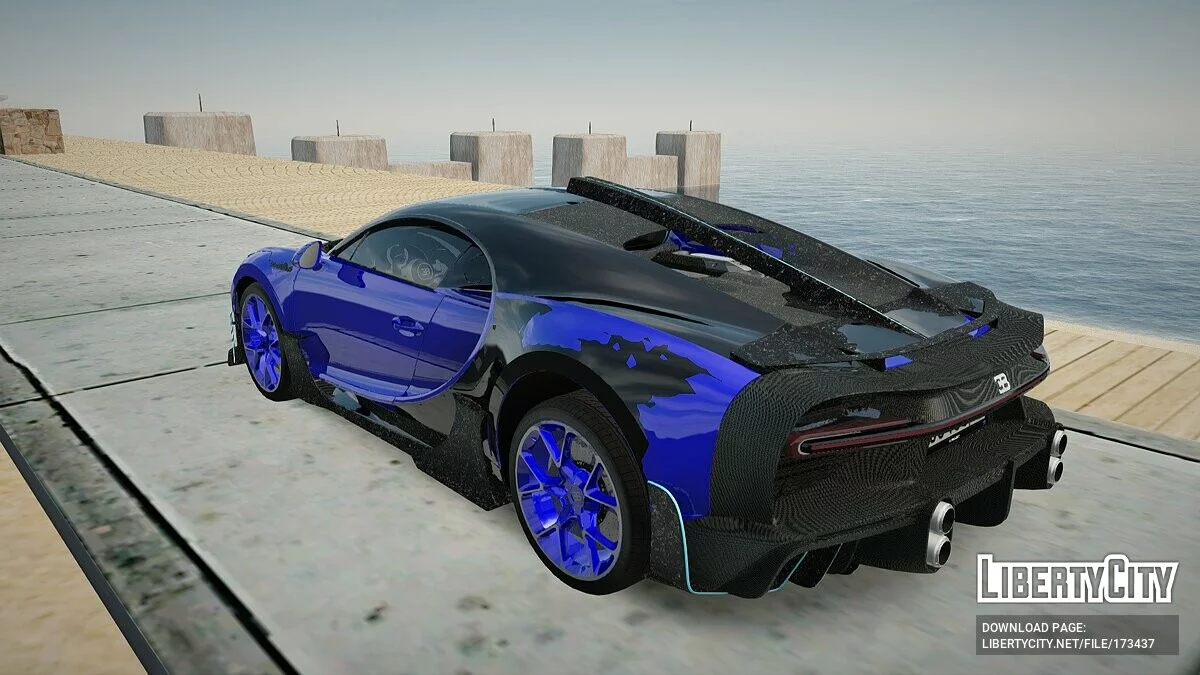 Bugatti Chiron / GTA San Andreas