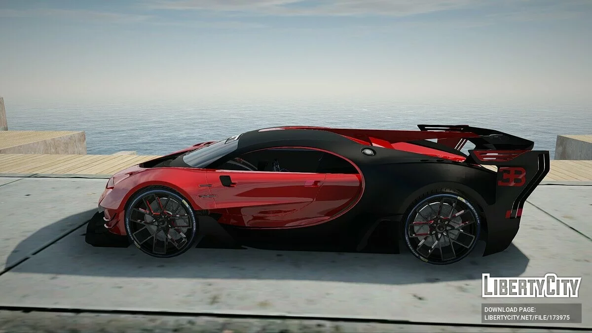 Bugatti Chiron / GTA San Andreas