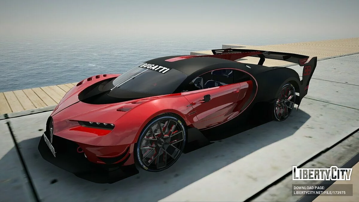 Bugatti Chiron / GTA San Andreas